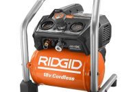 Ridgid 18V Portable Cordless Air Compressor