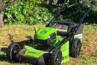 Greenworks Electric Mower: Quiet Power Tames Wild Lawns