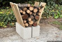 Easy DIY Firewood Holder