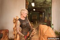 Forged in Sawdust The Rise of Griffon Ramsey Chainsaw Artist