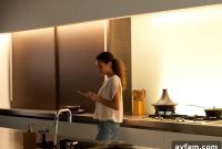 Under Cabinet Lighting: Clear Counters, Inviting Glow