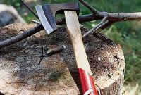 Masterful Splitting with a Japanese Hand Axe