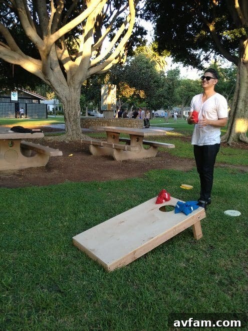 Stars and Stripes Cornhole Set Finished Patriotic Cornhole Boards Ready for Play