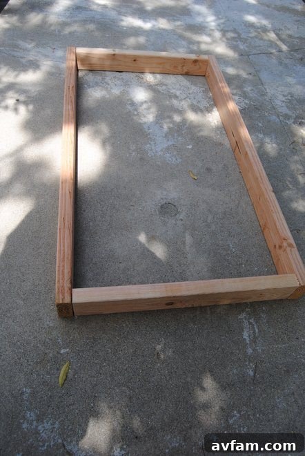 Cornhole Frame Construction Assembling the Cornhole Board Frame - Woodworking Tips