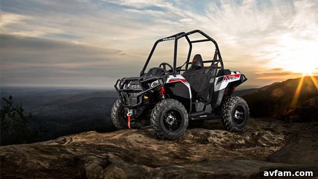 polaris-ace-white - A sleek white Polaris ACE showcased in detail, emphasizing its modern design and compact dimensions.