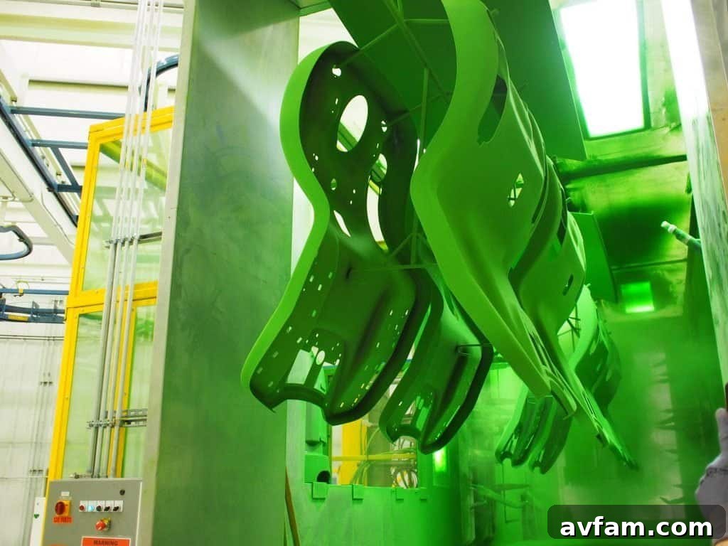 Ensuring long-lasting sharpness and strength for John Deere Durability test for John Deere cutting blades