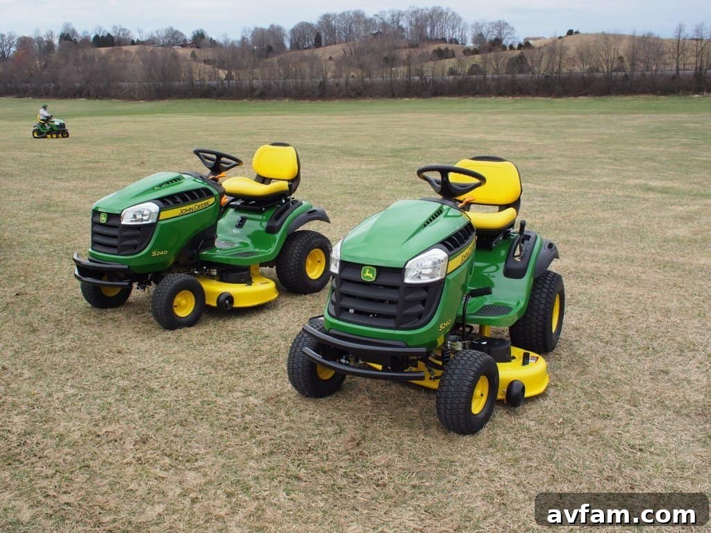 Assessing cutting power and speed for John Deere zero-turn mowers John Deere EZTrak mowing efficiency on thick grass test