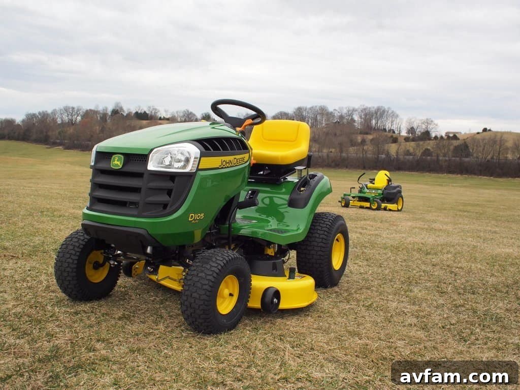 Ensuring smooth ride quality over bumps for John Deere John Deere S240 Sport suspension damping test