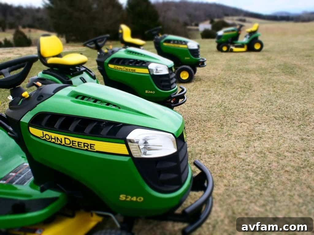 Ensuring secure parking on inclines for John Deere zero-turn mowers John Deere EZTrak parking brake effectiveness test