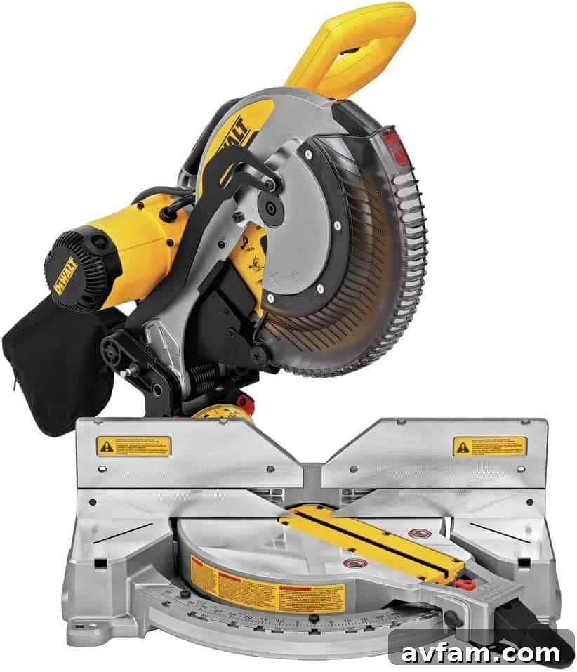 DEWALT Miter Saw, 12-Inch, Double Bevel, Compound, XPS Cutline, 15-Amp (DWS716XPS)