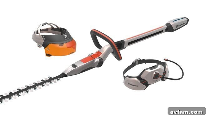 Husqvarna battery and tool connection interface