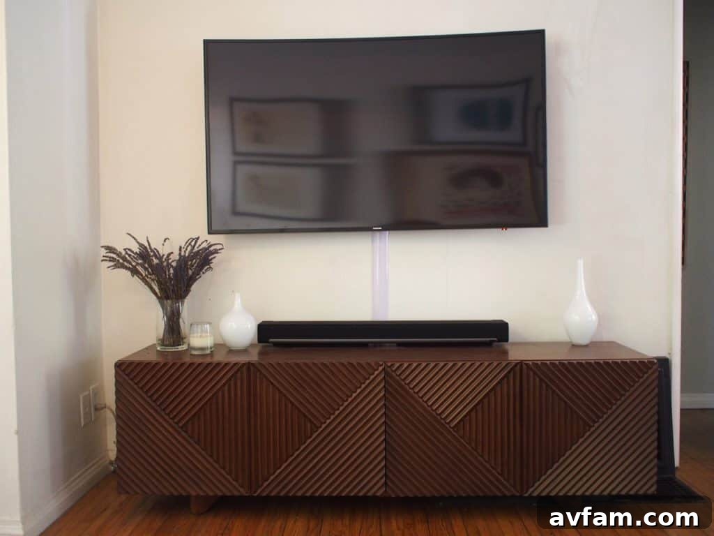 Declutter Your View: Easy Ways to Hide TV Wires 3 hide cords cables