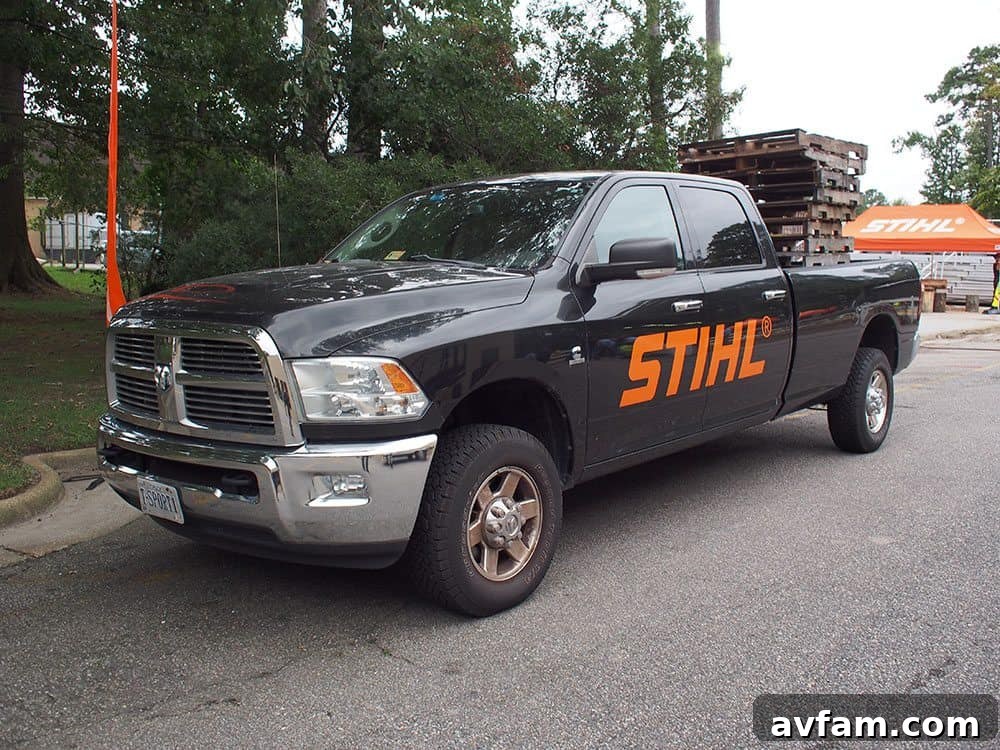 Stihl battery technology display