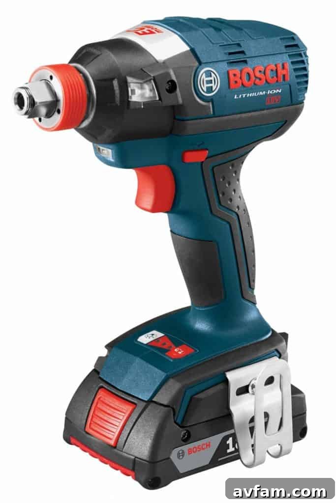 Bosch IDH182-02 Bosch IDH182-02 Impact Driver with its unique 2-in-1 chuck