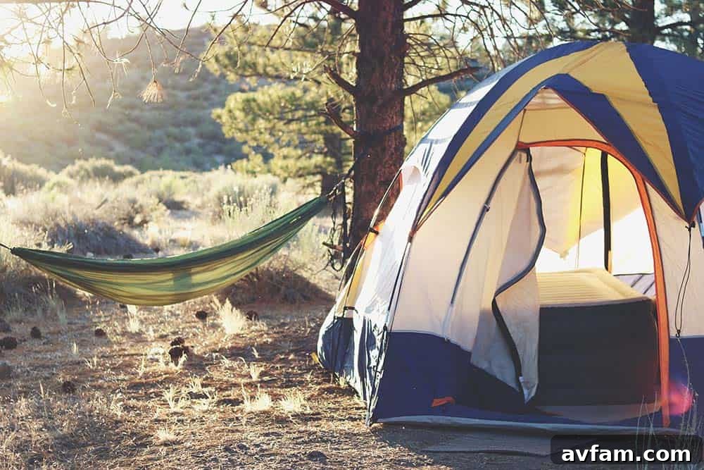 Relaxing Ground Tent Camping ground-tent-camping