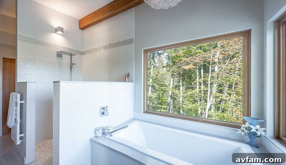 Mad River Modern entryway or mudroom with practical storage solutions
