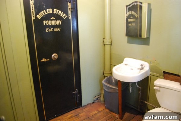 Communal Circular Sink at Butler Street Foundry - Fostering Community Butler Street Foundry - Circular Communal Sink