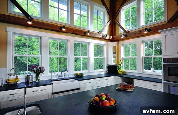 Marvin Interior Windows showcasing natural light and elegant design