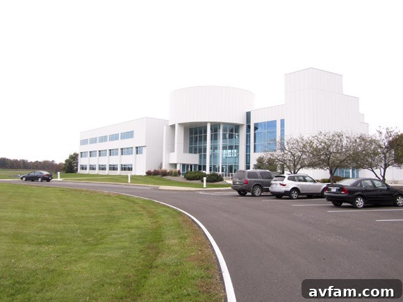 Genie Company Headquarters The impressive headquarters of The Genie Company in Ohio, a symbol of American manufacturing excellence in garage door openers.