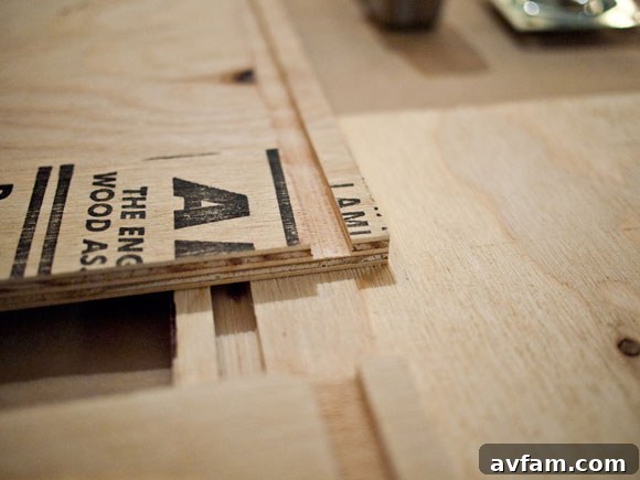 Cutting dado joints for strong record crate assembly