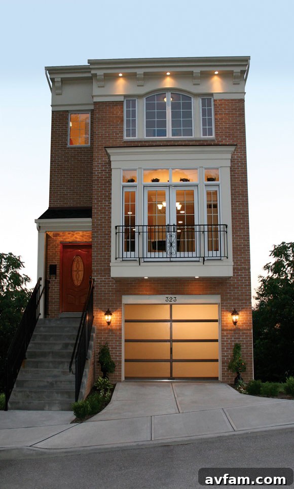 Garage Door Evolution: New Designs and Materials 7 avante-rowhouse.jpg
