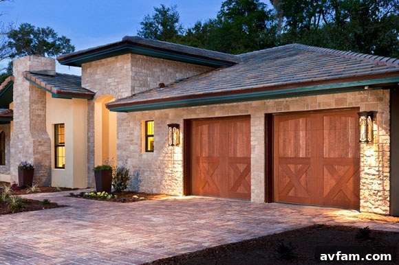 Garage Door Evolution: New Designs and Materials 8 clopay-ridge.jpg