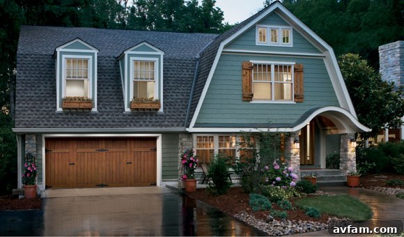 Garage Door Evolution: New Designs and Materials 9 clopay-canyon-ridge.jpg