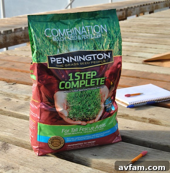 Pennington 1 Step Complete grass seed product