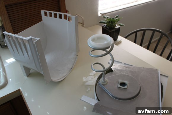 Ice Maker Disassembled Ice Maker Unit Disassembled