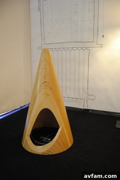 Slade Architecture Pet House Architectural dog or cat house designed by Slade Architecture, a stylish pet accessory.