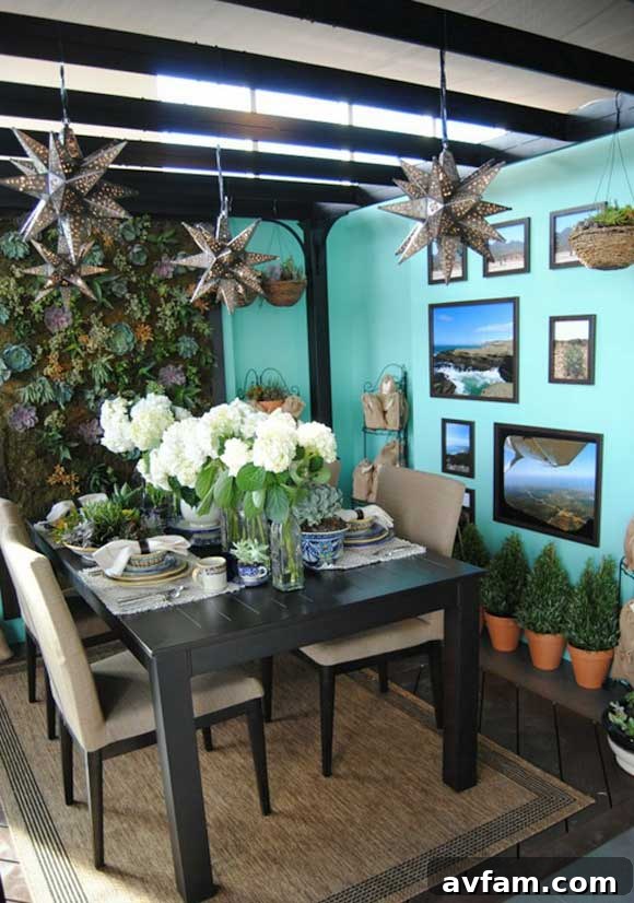 Marcela Valladolid's Outdoor Design with Pergola and Succulents