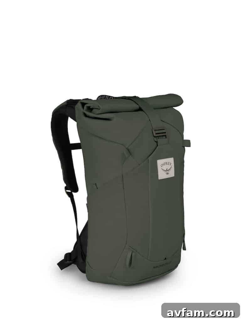 Osprey Archeon 25 Backpack Osprey Archeon 25 backpack, showcasing its robust build and ergonomic design