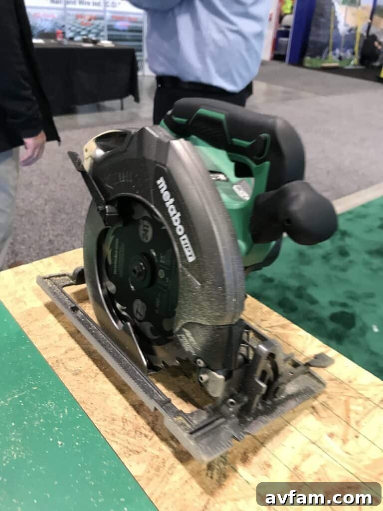 A booth showcasing specialized drilling and fastening tools, focusing on innovative solutions