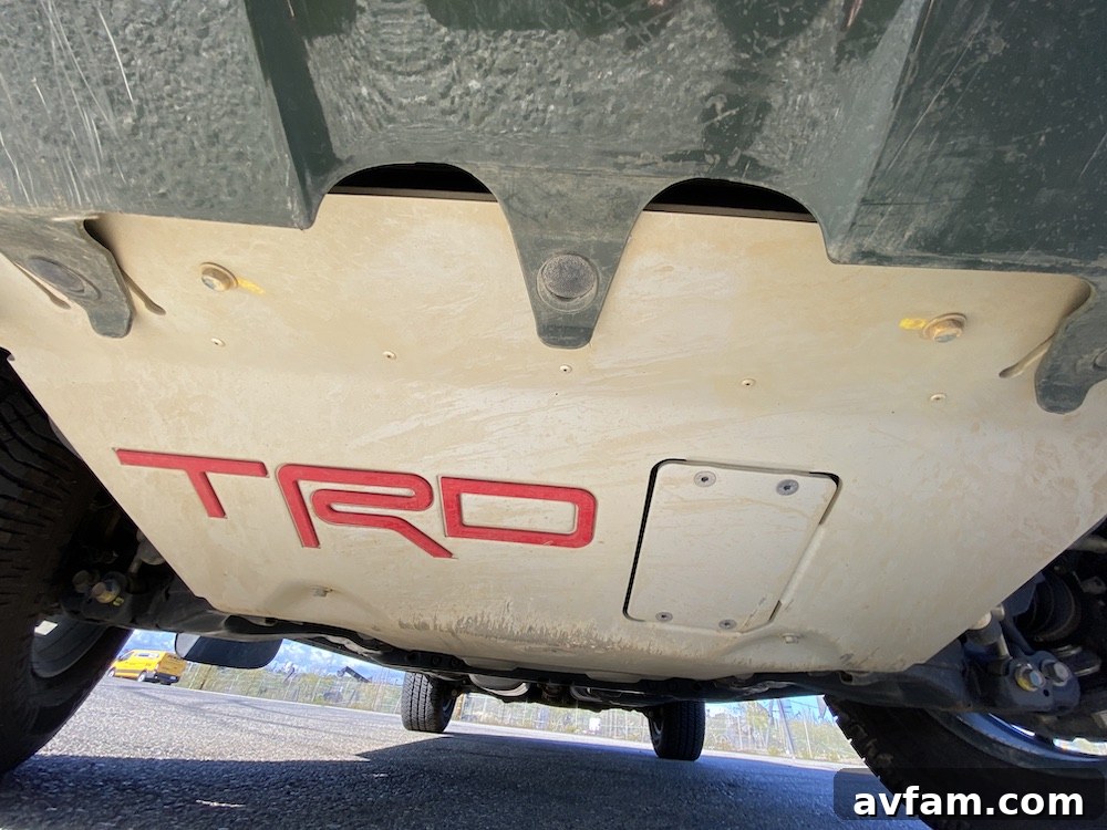 Front exterior details including RIGID lights on the Sequoia TRD Pro