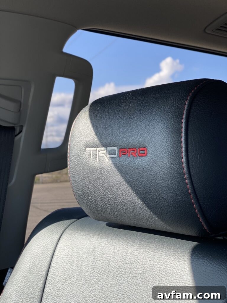 Toyota Sequoia TRD Pro exterior in a natural setting