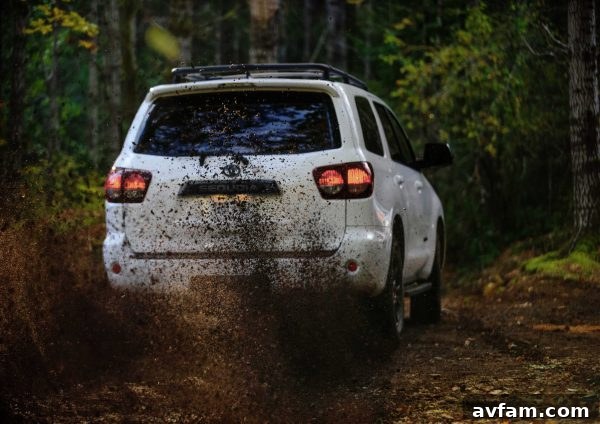 Detailed shot of the TRD Pro grille with Toyota emblem