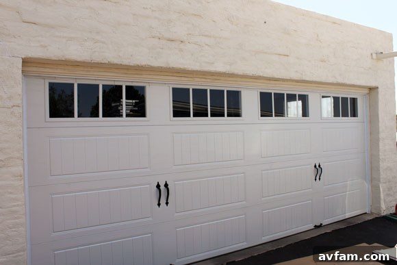 Final Clopay Coachman Garage Door Installation