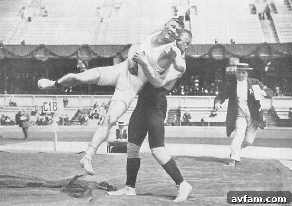 Old Time Olympic Greco-Roman Wrestling