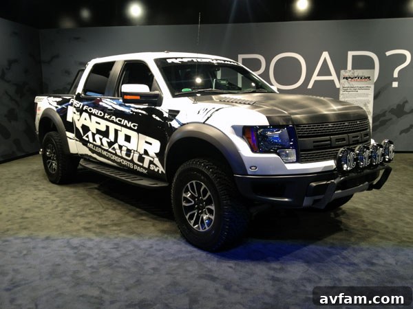 Customized Ford F-150 Raptor at LA Auto Show