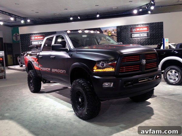 Ram Trucks Power Wagon Modified Display
