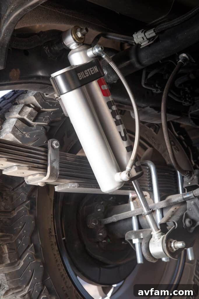 Nismo off-road suspension components detail