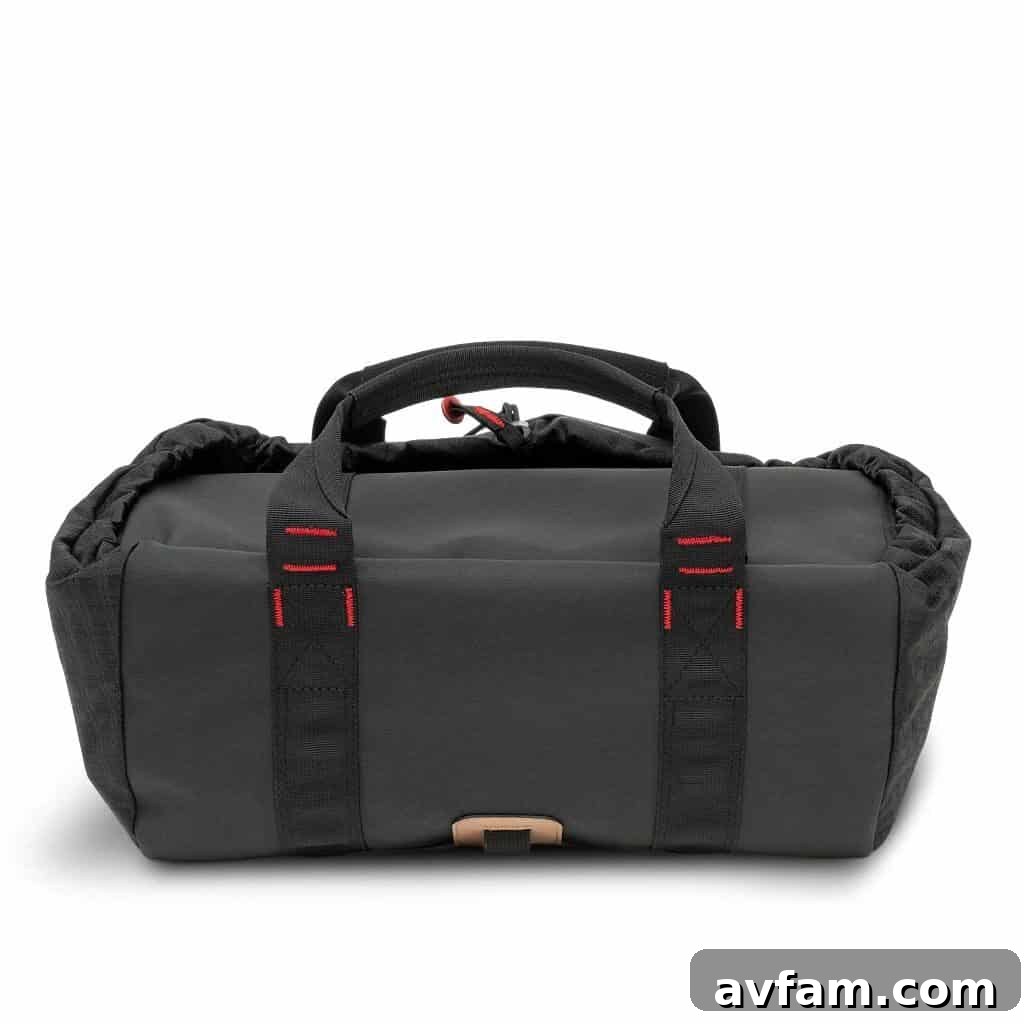 Pangolin Tool Roll's robust exterior and handle, perfect for grab-and-go scenarios.