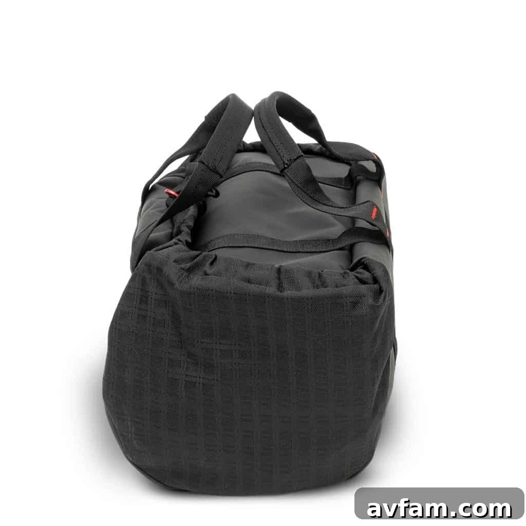The Pangolin Tool Roll secured with its straps, showcasing its compact form factor.