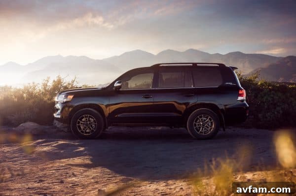 Land Cruiser Rear View 2021 Land Cruiser Heritage Edition - Rear Exterior
