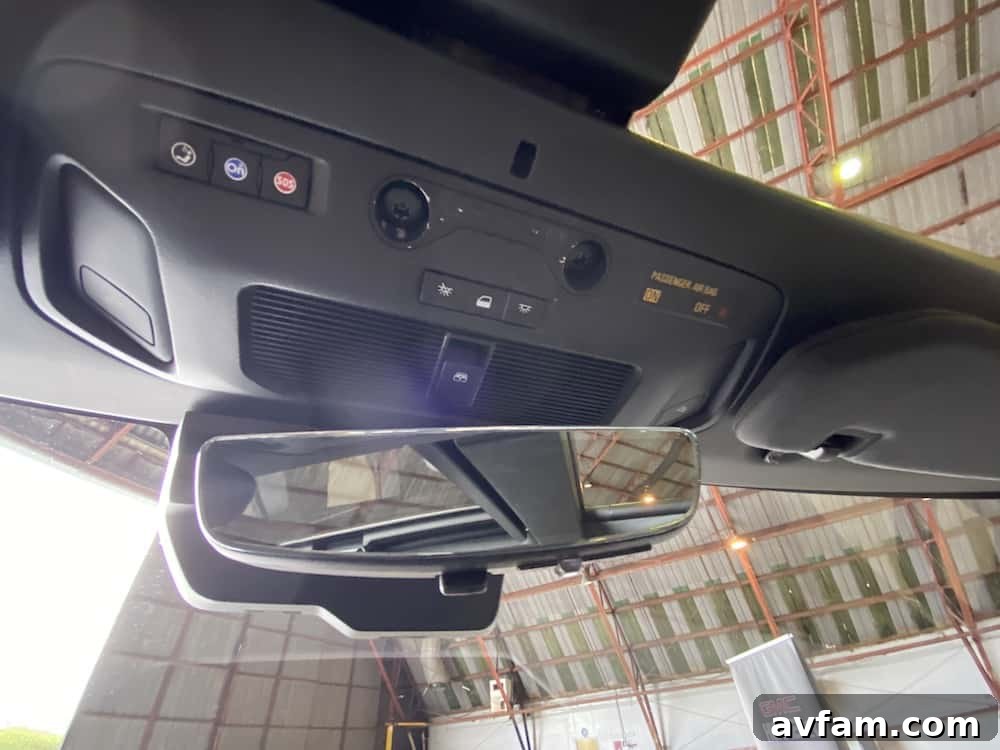 The GMC Hummer EV's luxurious interior details.