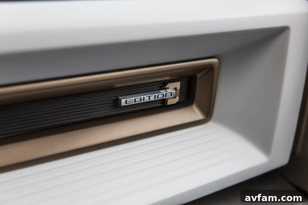 The GMC Hummer EV's distinctive rear lights.