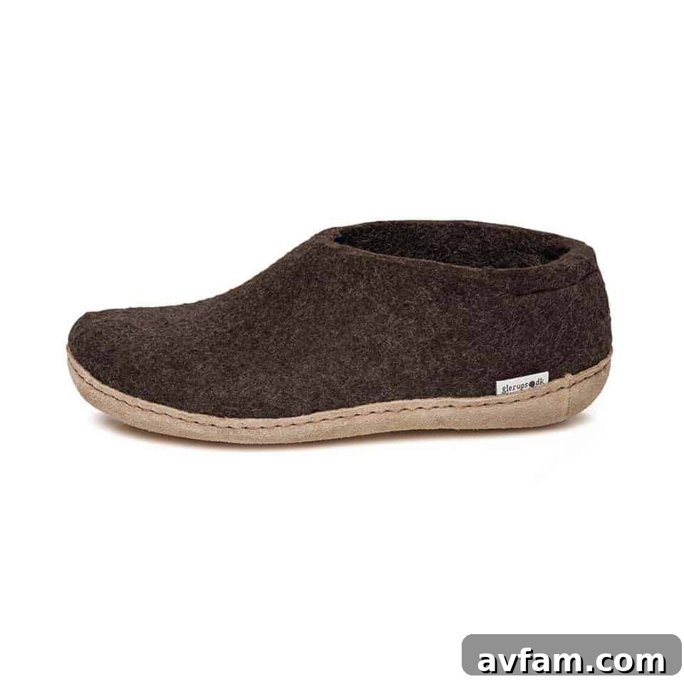 Glerups Indoor Slippers made of 100% wool