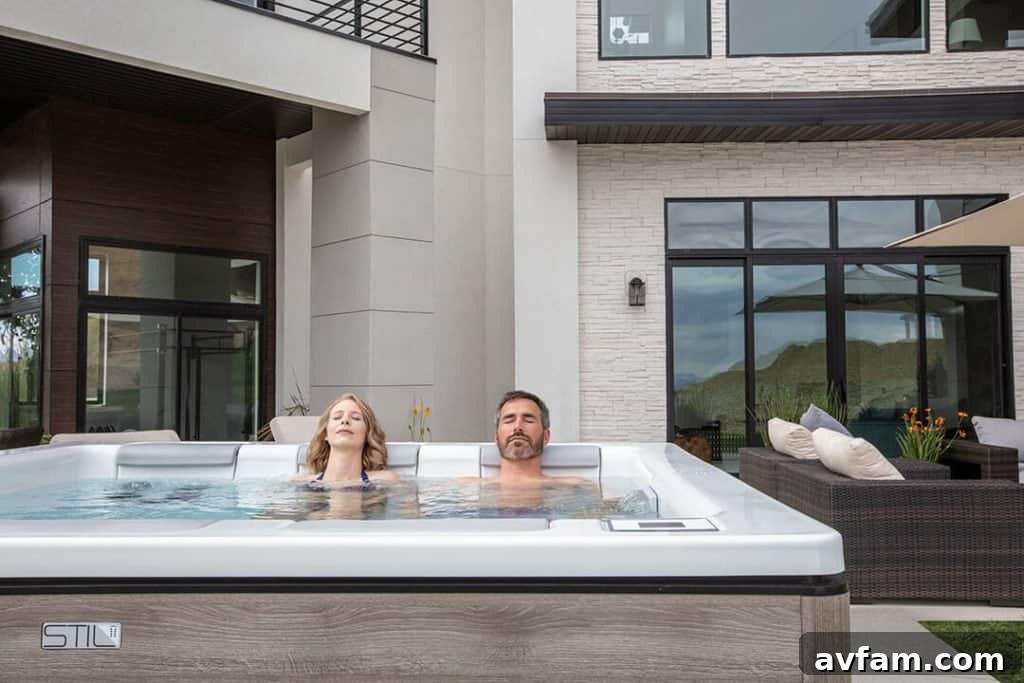 Bullfrog STIL 7 Hot Tub with open seating