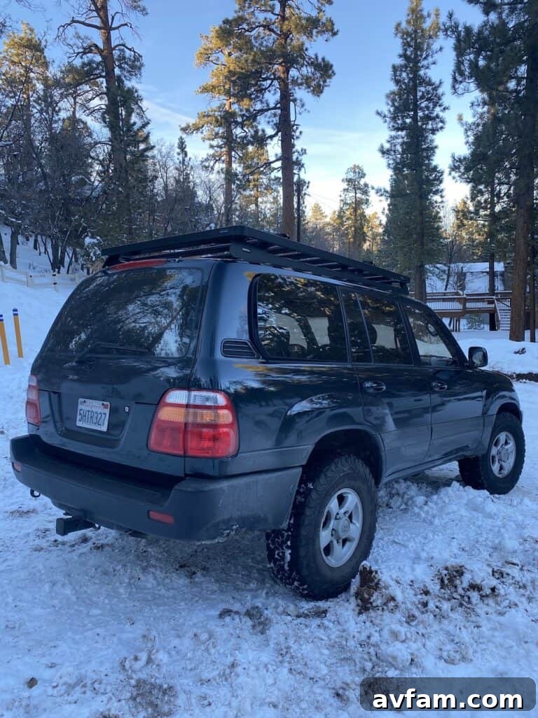 Vehicle with BFGoodrich KO2 tires parked in a scenic desert landscape