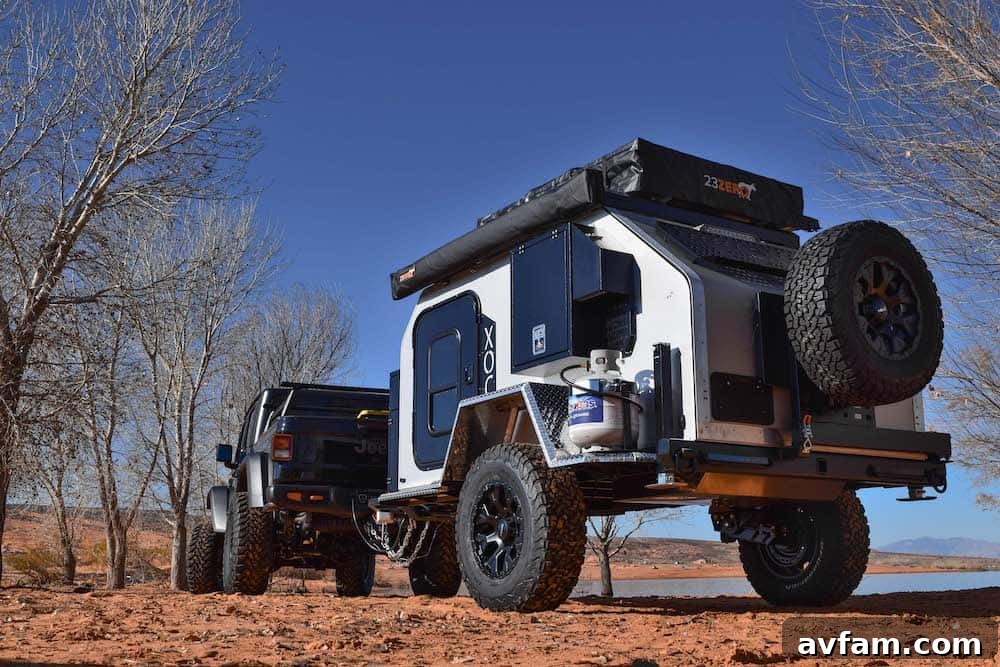 Off-road vehicle driving smoothly on a dirt trail with BFGoodrich KO2 tires